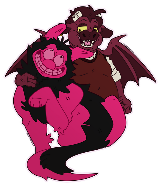 $40 (Characters owned by wulfums on tumblr)